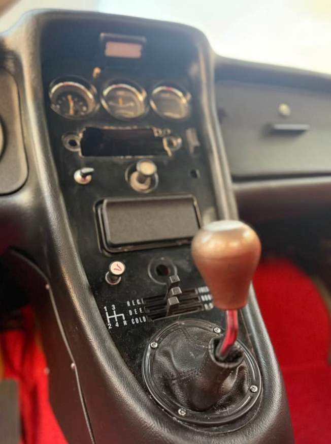 1968 Mazda R100 dash and shifter